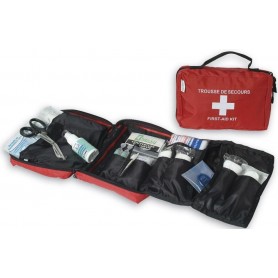 Trousse de secours pour 8 personnes avec passant ceinture