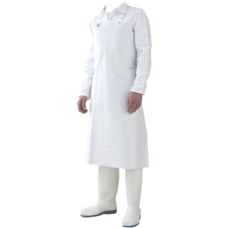 Tablier vinyle yankee standard 75x100 pour agroalimentaire