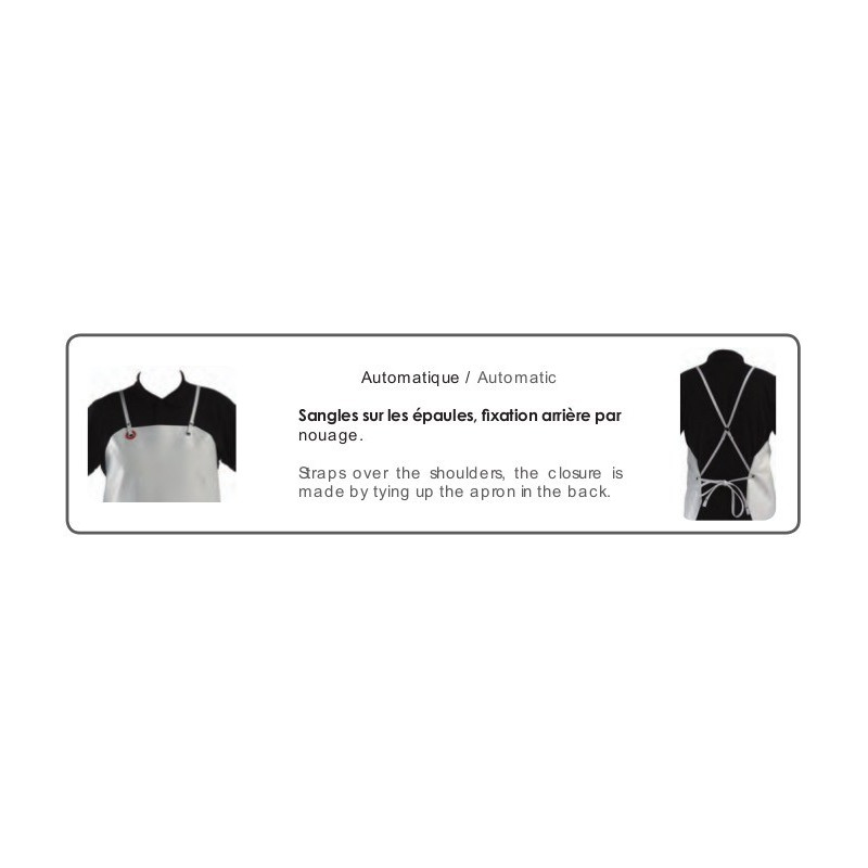 Tablier nitrile alfa montage automatique