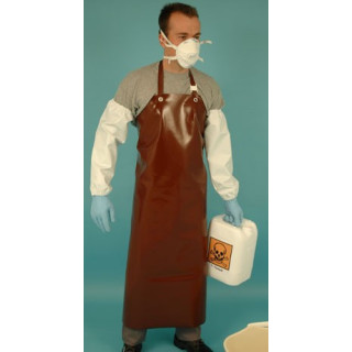 Tablier vinyle de protection industrie chimique 100x120 cm
