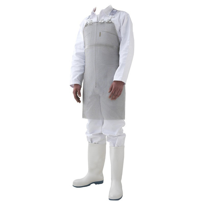 Tablier désosseur maillinox en cotte de mailles reversibles