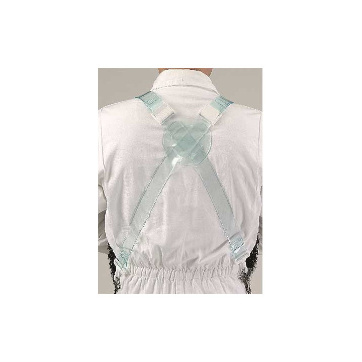 Bretelles plastique en croix X MNX pour tabliers pro