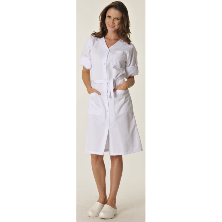 Blouse médicale femme coton manches transformables JOSY