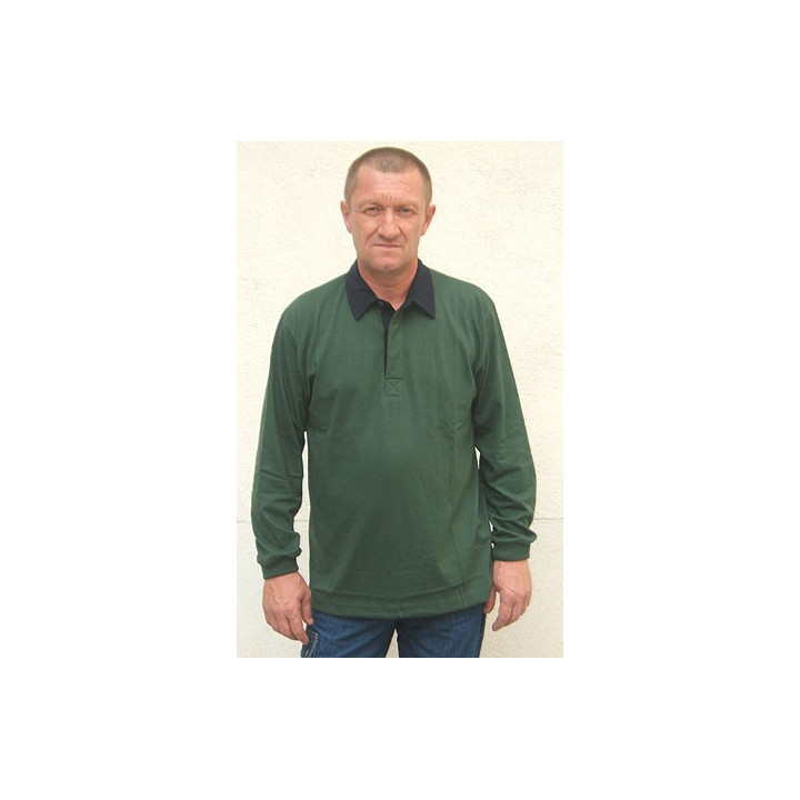 Polo manches longues travail homme CLAIRE-FONCET