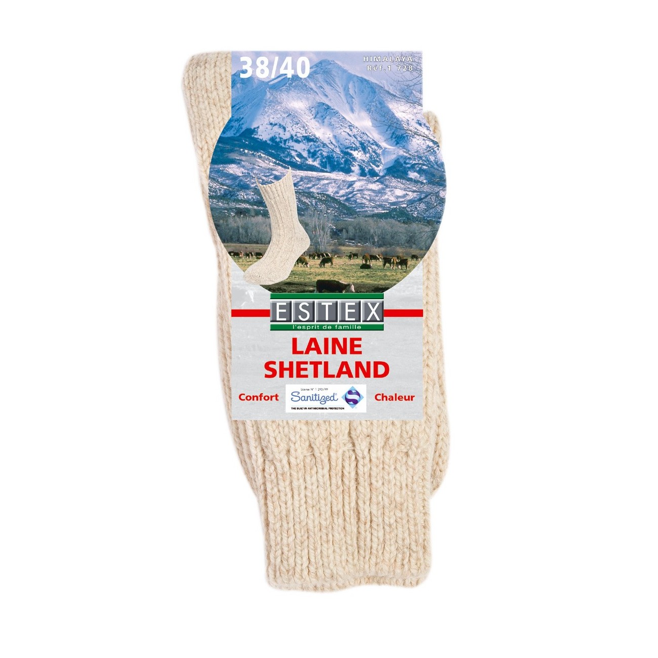 Chaussettes d'hiver spéciales grand froid