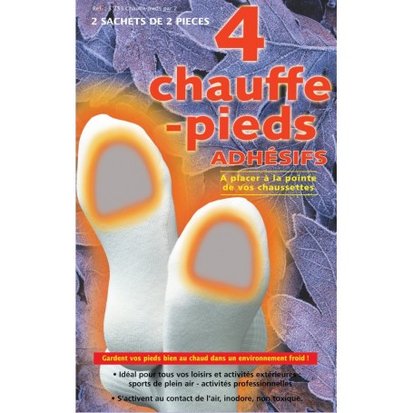 Chauffe-pieds thermo patch Tracy