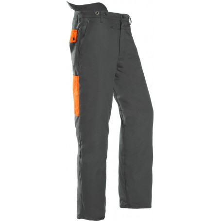 Pantalon bûcheron forestier protection frontale