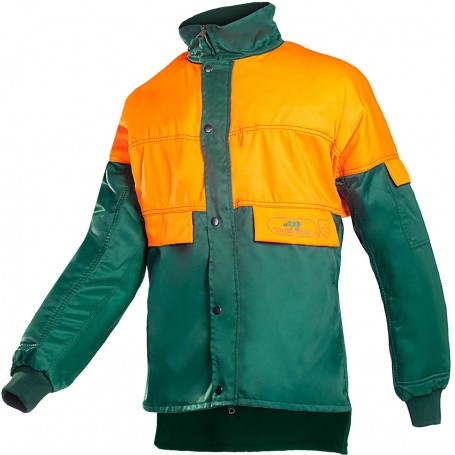 Veste bucheron forestier protegee