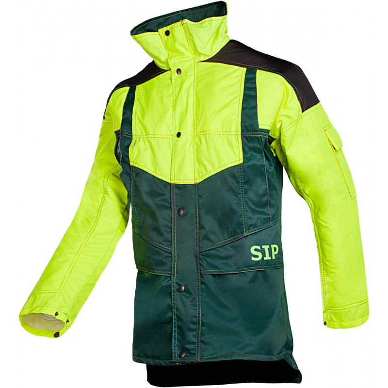 Veste bucheron forestier protegee
