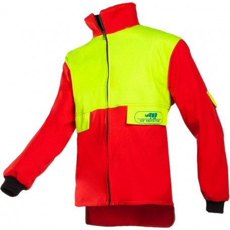 Veste bucheron forestier non protegee