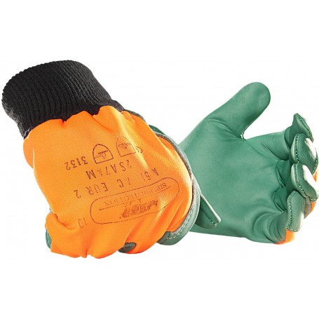 Gants anticoupure protection de la main gauche