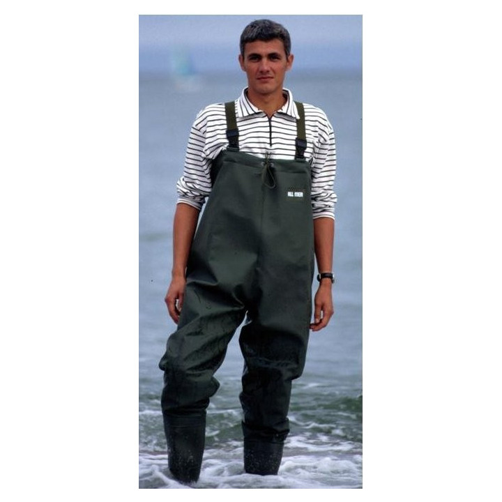 Pantalon bottes zen homme étanche PVC usage eau de mer