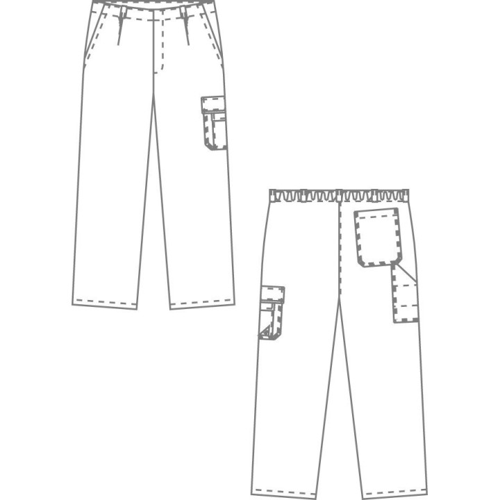 Pantalon carrossier anti-rayures BP homme professionnel