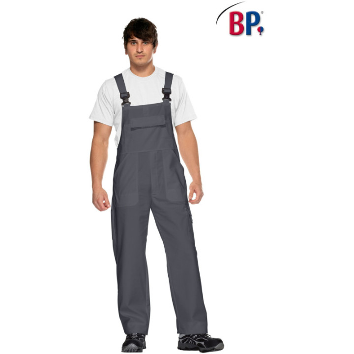 Cotte à bretelles anti-rayures polyester coton BP travail