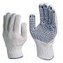 Gants tricotes a picots sur la paume