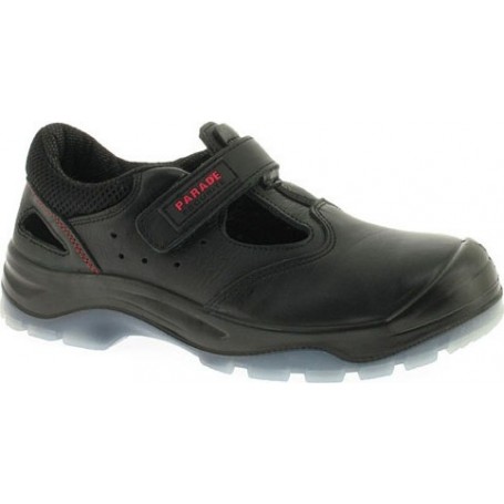 Chaussures de securite a fermeture scratch en 20345 s1p