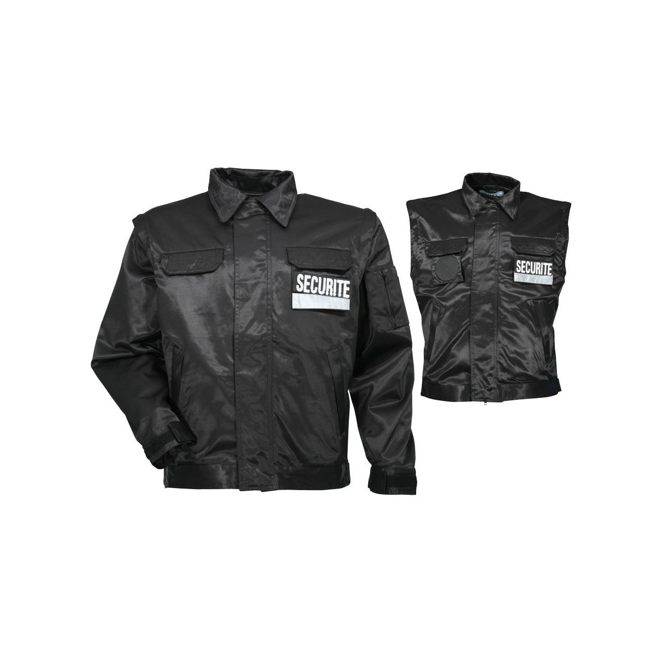 Blouson d'intervention avec manches amovibles anti-statique Blouson d'intervention avec manches amovibles anti-statique