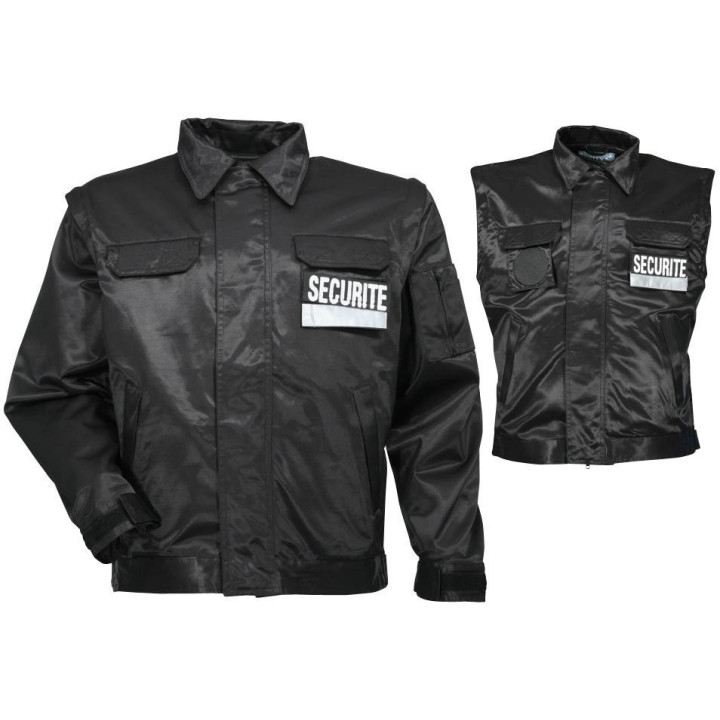 Blouson d’intervention antistatique manches amovibles sécurité