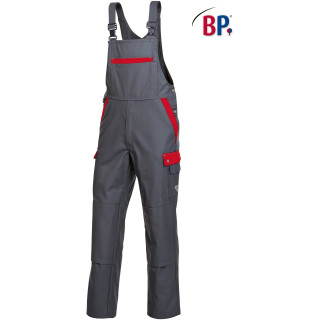 Cotte à bretelles de travail bicolore BP avec poches genoux