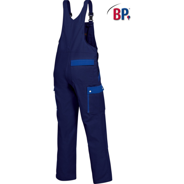 Cotte à bretelles de travail bicolore BP avec poches genoux
