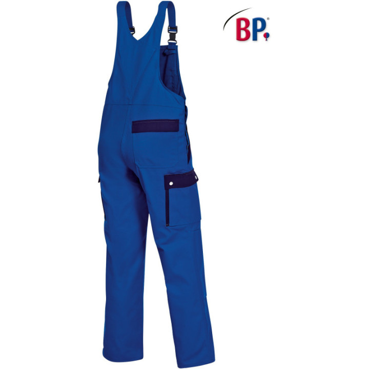 Cotte à bretelles de travail bicolore BP avec poches genoux