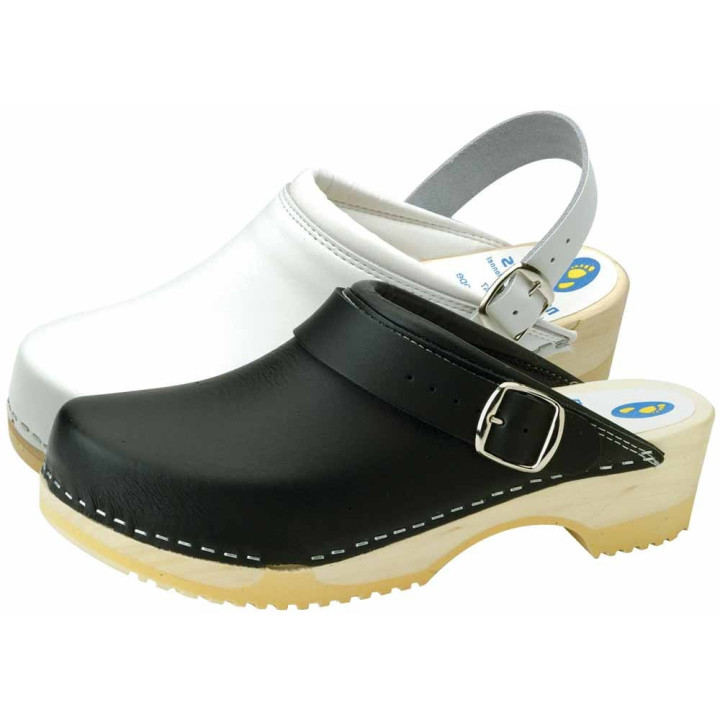 Sabot en bois flexible Nordways travail cuisine et soins