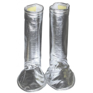 Guêtres aluminisées anti chaleur travaux industriels CE EN 531