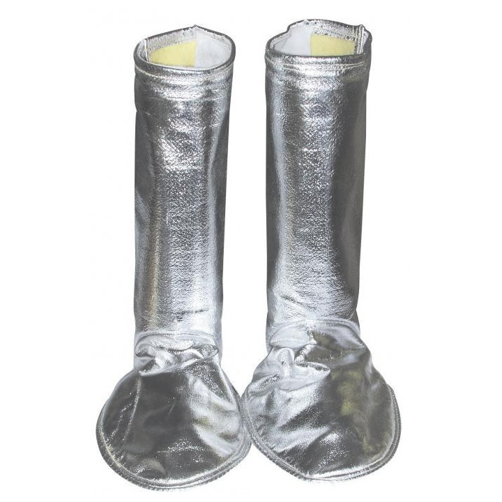 Guêtres aluminisées anti chaleur travaux industriels CE EN 531