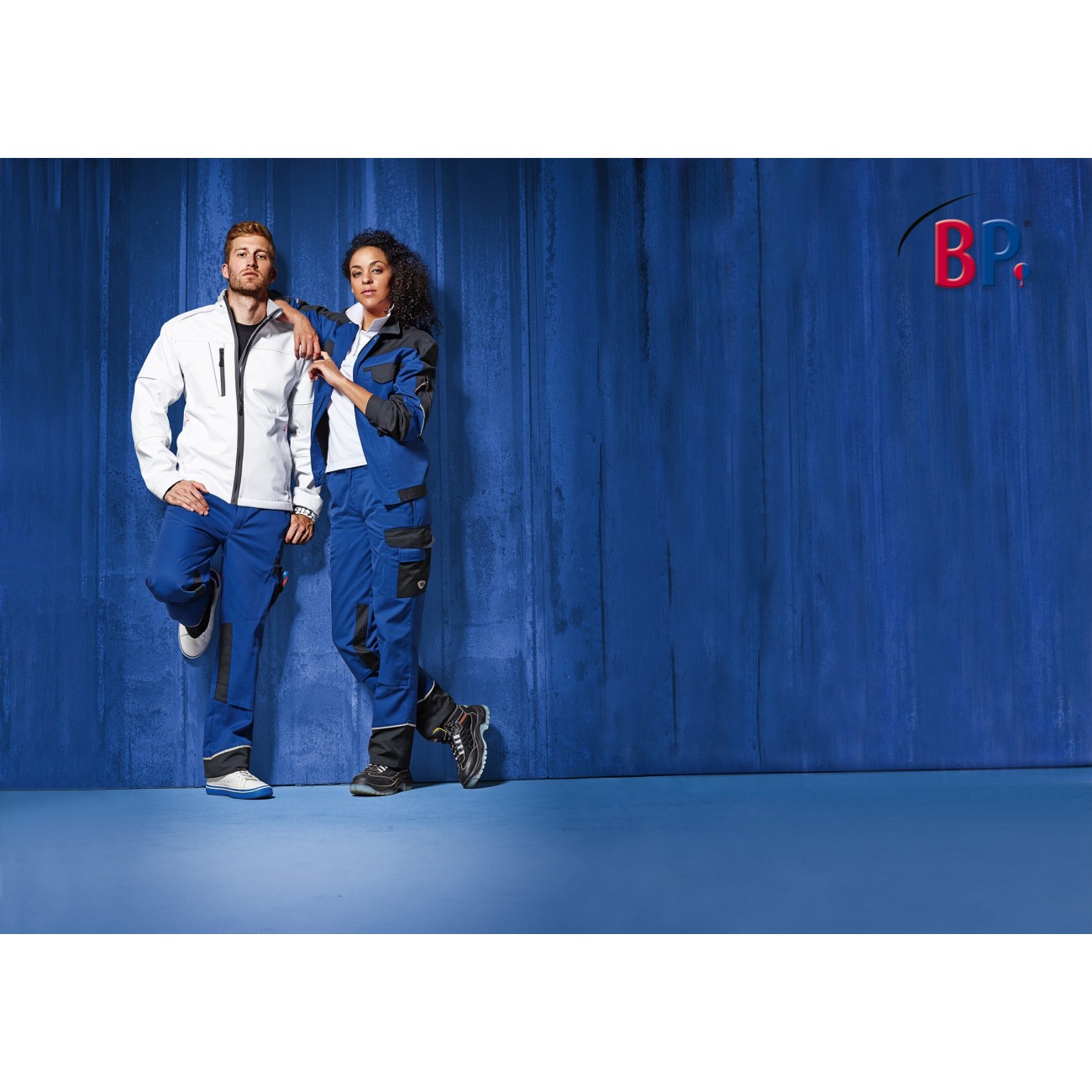 Blouson bicolore anti-rayures spécial carrossiers