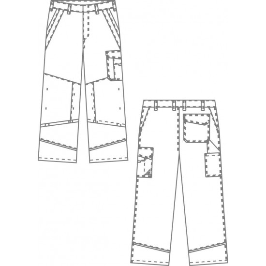 Pantalon spécial carrossiers anti-rayures