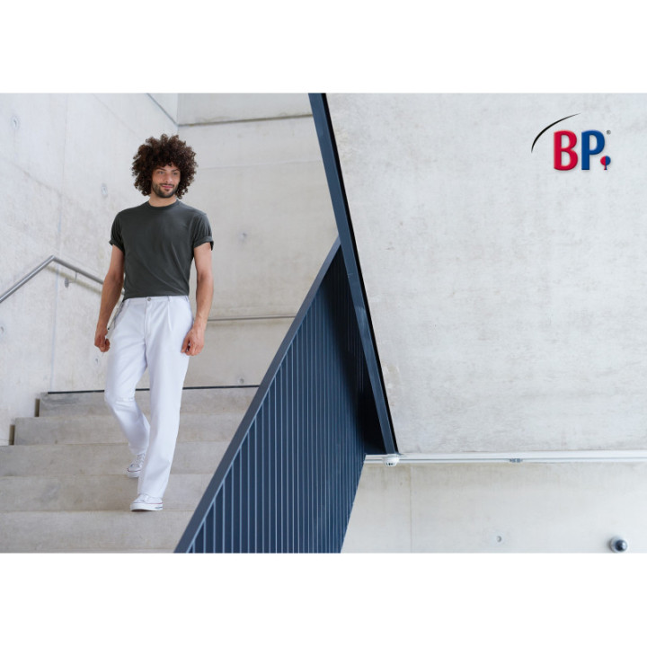 Pantalon médical homme stretch lavage industriel BP