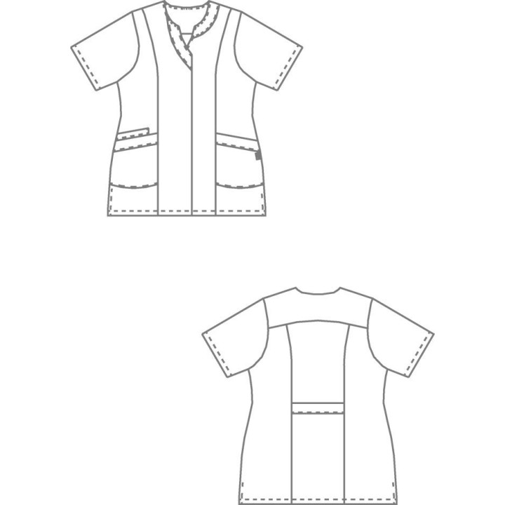 Tunique médicale femme manches courtes comfortec BP