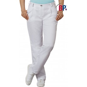 Pantalon médical femme en polyester et coton