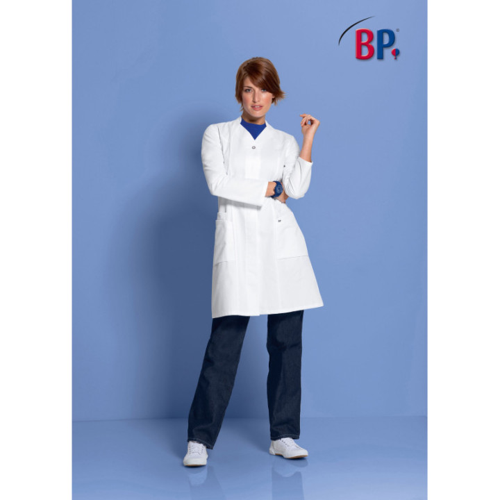 Blouse médicale femme coton manches longues BP