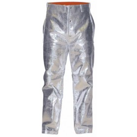 Pantalon aluminisé en para-aramide doublé proban