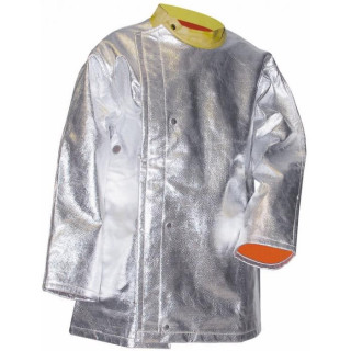 Veste aluminisée para-aramide Proban anti chaleur industrielle