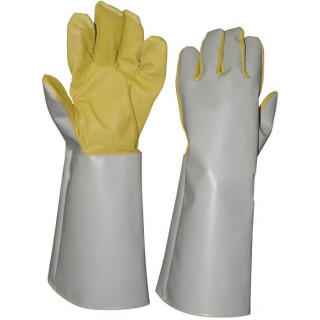 Gants de sablage grenaillage jets haute pression pro