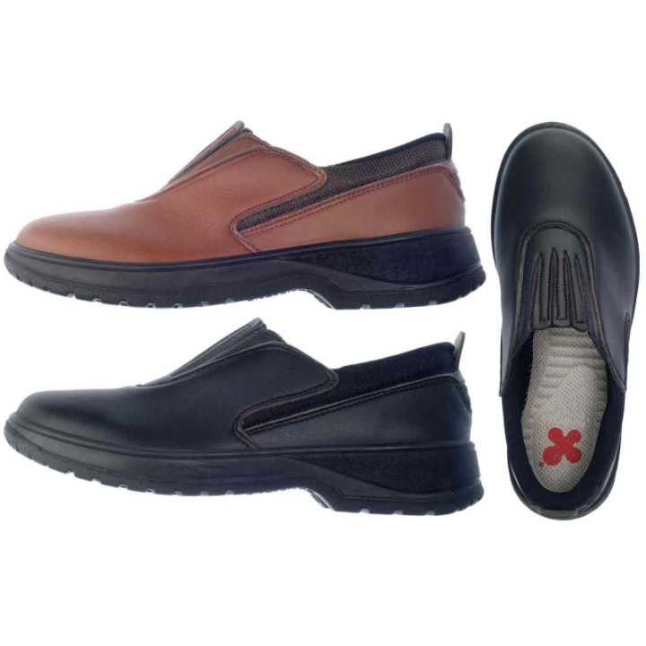 Chaussure mixte Gioco sans lacets de travail antidérapante