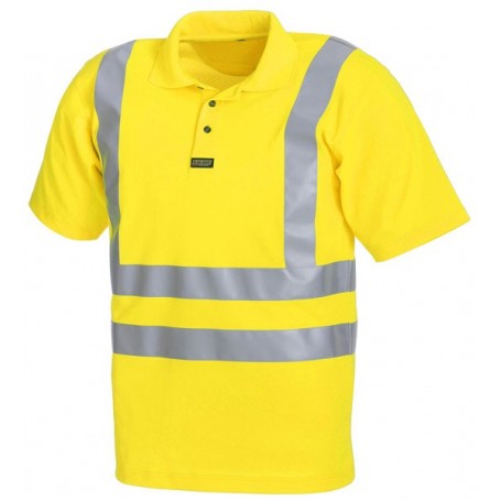 Polo manches courtes haute visibilite en471 class 3