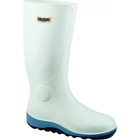 Bottes pvc de travail blanche antiderapante en347-1 oro e.