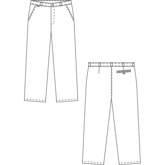 Pantalon de service homme en Comfortec stretch