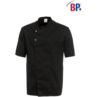 Veste cuisinier manches courtes BP homme noir restauration