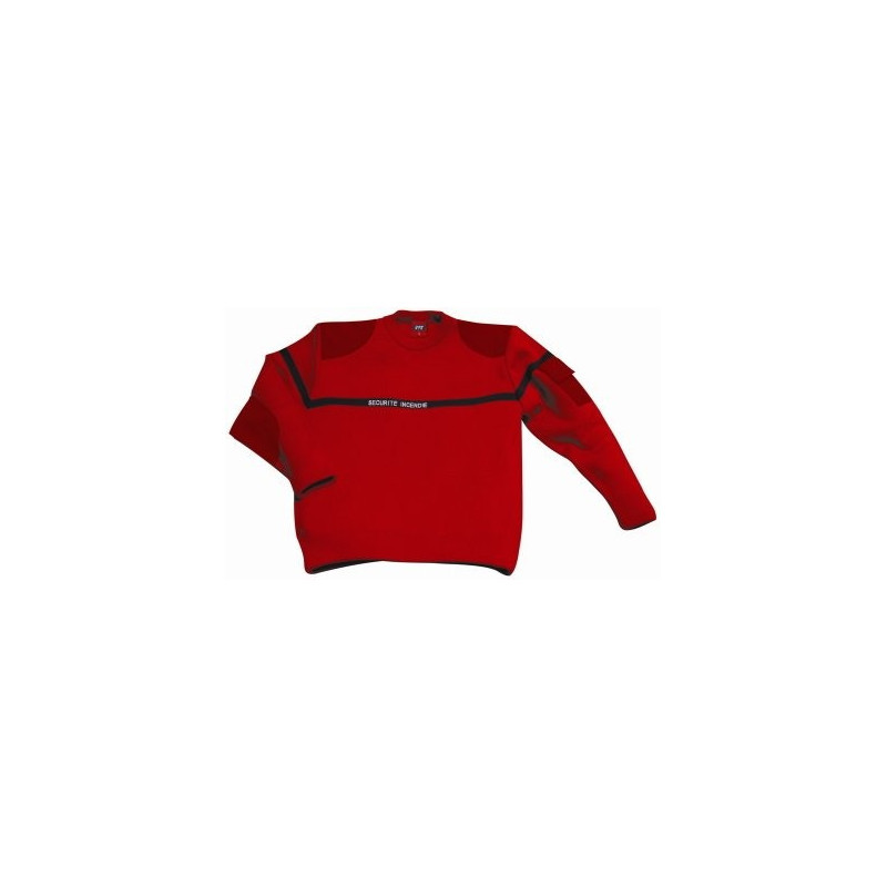 Pull-over sécurité incendie conforme SSIAP