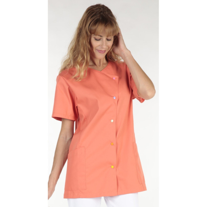 Tunique professionnelle femme JUSTINE MOLINEL médical manches courtes