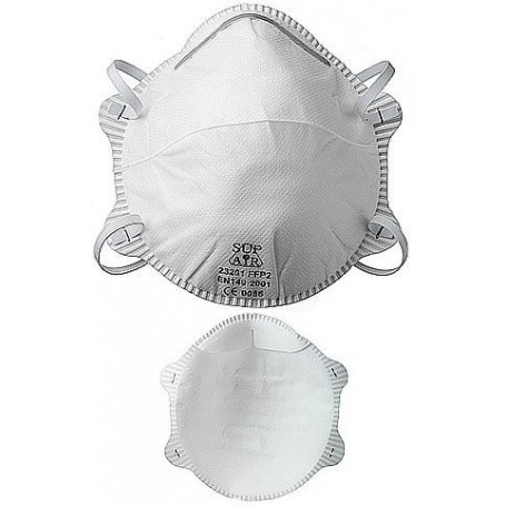 Masques jetables ffp2 coque conforme grippe a.