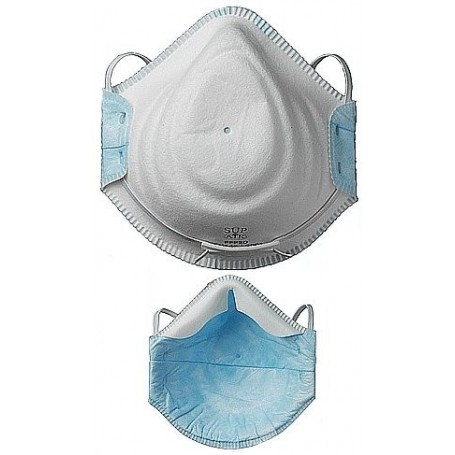 Masques jetables ffp2 coque conforme grippe a