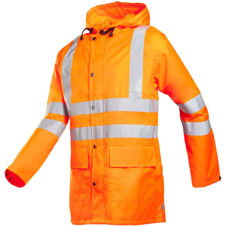 Veste de pluie haute visibilité SIOEN pour travaux extérieurs