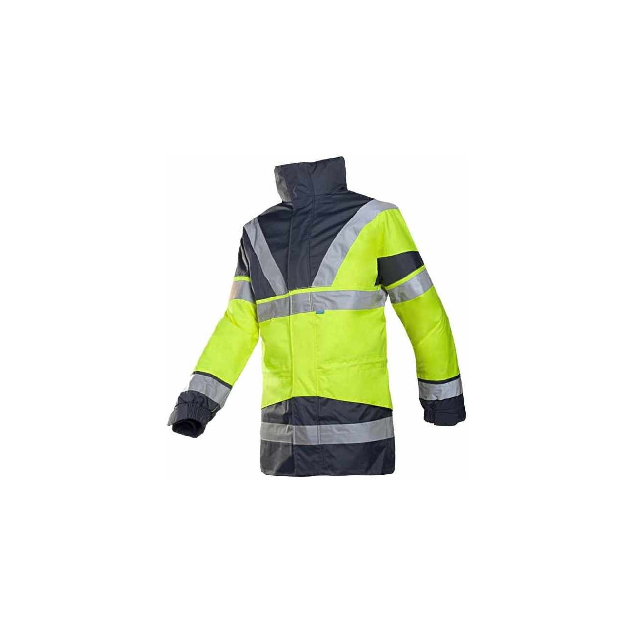 Parka Siopor Haute visibilité 4 en 1 avec gilet détachable