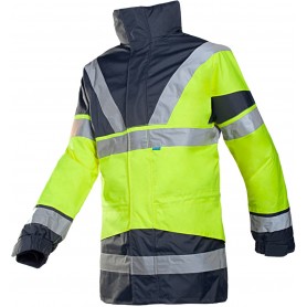 Parka Siopor Haute visibilité 4 en 1 avec gilet détachable (2)