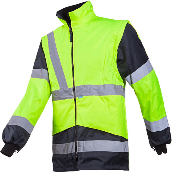 Parka haute visibilité 4 en 1 Siopor Sioen de travail